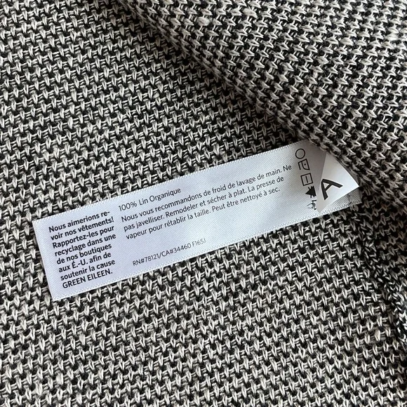 Eileen Fisher women’s Linen Cardigan - Picture 8 of 8